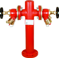 Wet Hydrant Double Outlet